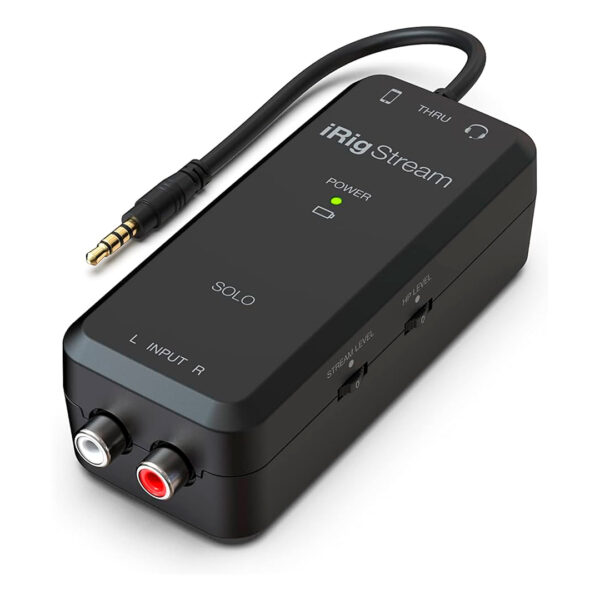 IK Multimedia IRIG STREAM SOLO Interfaz de Audio para Transmisión