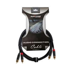 Roxtone GPTC160L1 Cable de Audio Rca-Rca