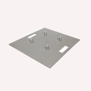 Placa Base TRUSST 24in, modelo BP-U24, mostrando su gran superficie de apoyo.