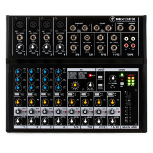 Mackie Mix12FX Consola Compacta con Efectos 12 Canales
