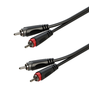 Roxtone RACC130L3 Cable de Audio Rca-Rca 3mts