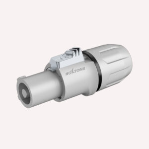 Conector AC de Salida gris, modelo Roxtone RAC3FCO