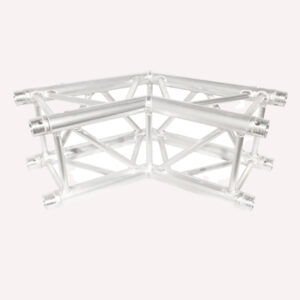 Esquinero Truss 90 grados 3 vías modelo TRUSST CT290-4390C en un montaje.