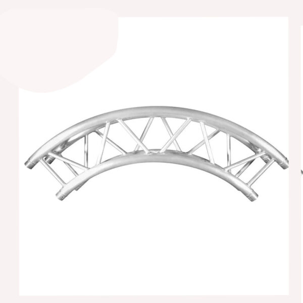 Arco TRUSST CT-290 de 90 grados y 2 metros para crear círculos de truss.