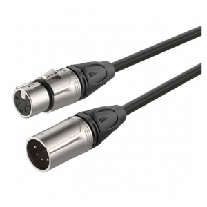 Roxtone DDXX210L10 Cable DMX (5 pines) XLRM-XLRF 10mts