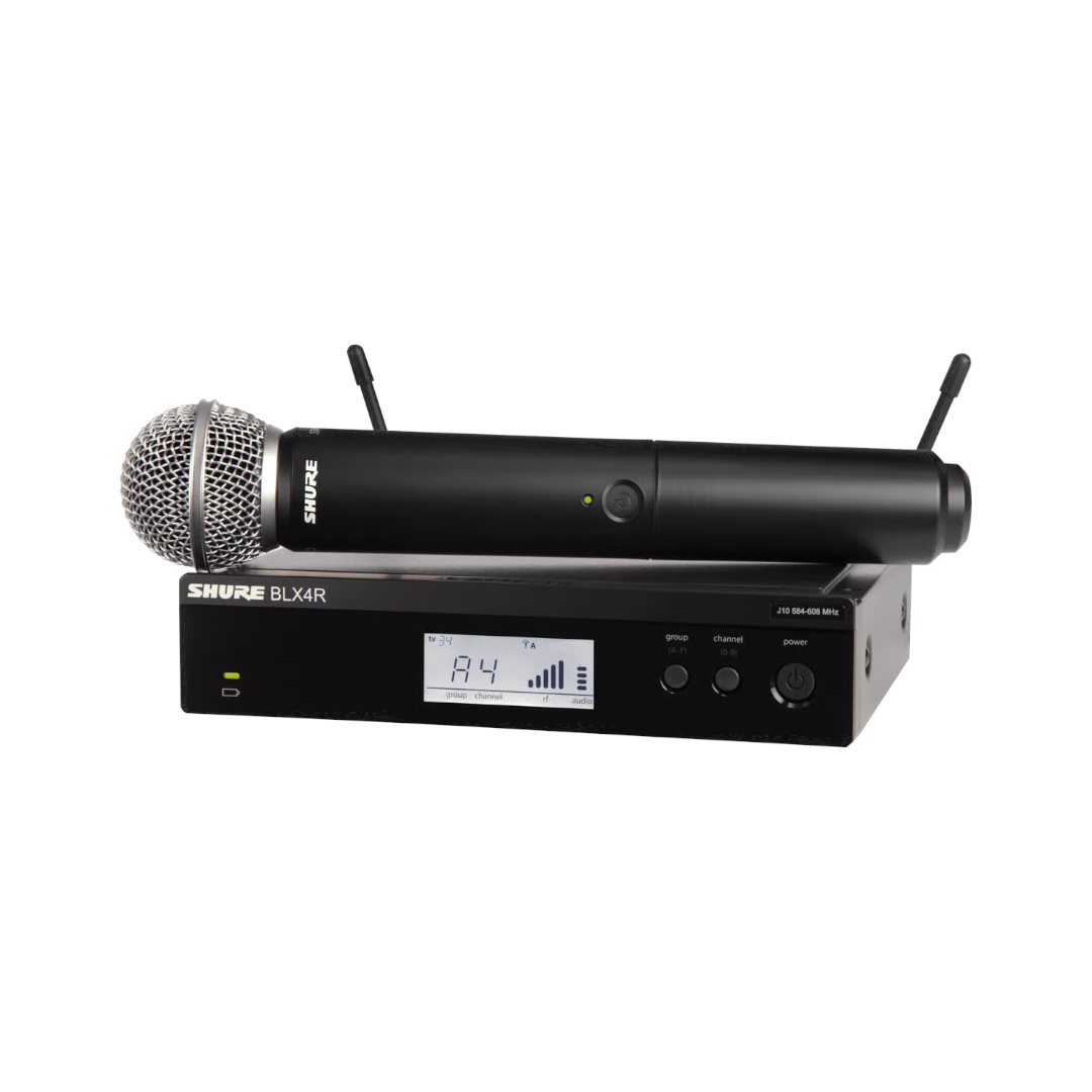 Shure BLX24R/SM58 Micrófono Inalámbrico de Mano