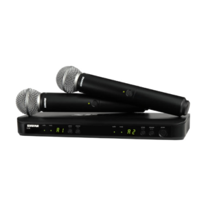 Shure BLX288/SM58 Micrófono Inalámbrico de Mano (Dual)