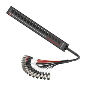 Roxtone SFBN1204L15 Snake 12 Canales 4 Retornos de 15Mts