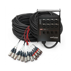 Roxtone STBN0804L25 Snake 8 Canales 4 Retornos de 25Mts