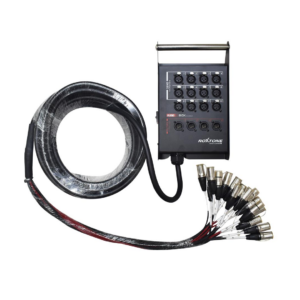 Roxtone STBN1204L50 Snake 12 canales 4 retornos de 50Mts