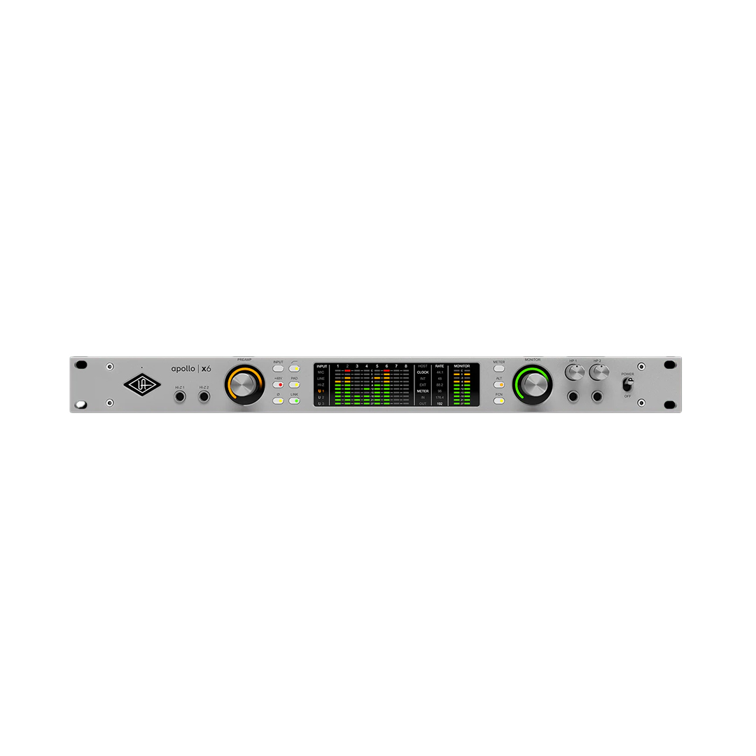 Universal Audio APOLLO-X6 Gen 2 Interfaz de Audio Thunderbolt 3 para Montaje en Rack