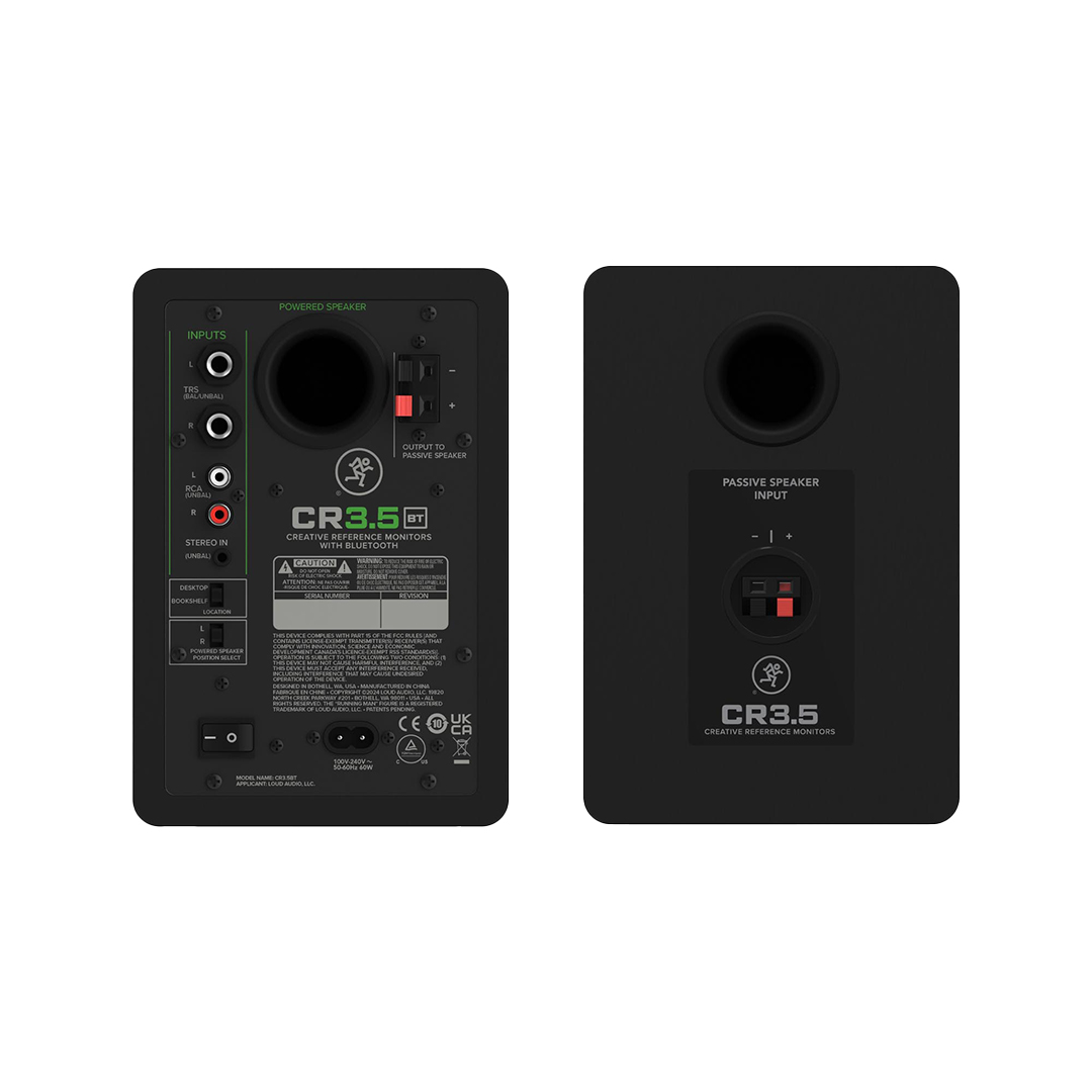 Mackie CR3.5BT Monitores de Estudio (3.5 Pulgadas) con Bluetooth - Imagen 3