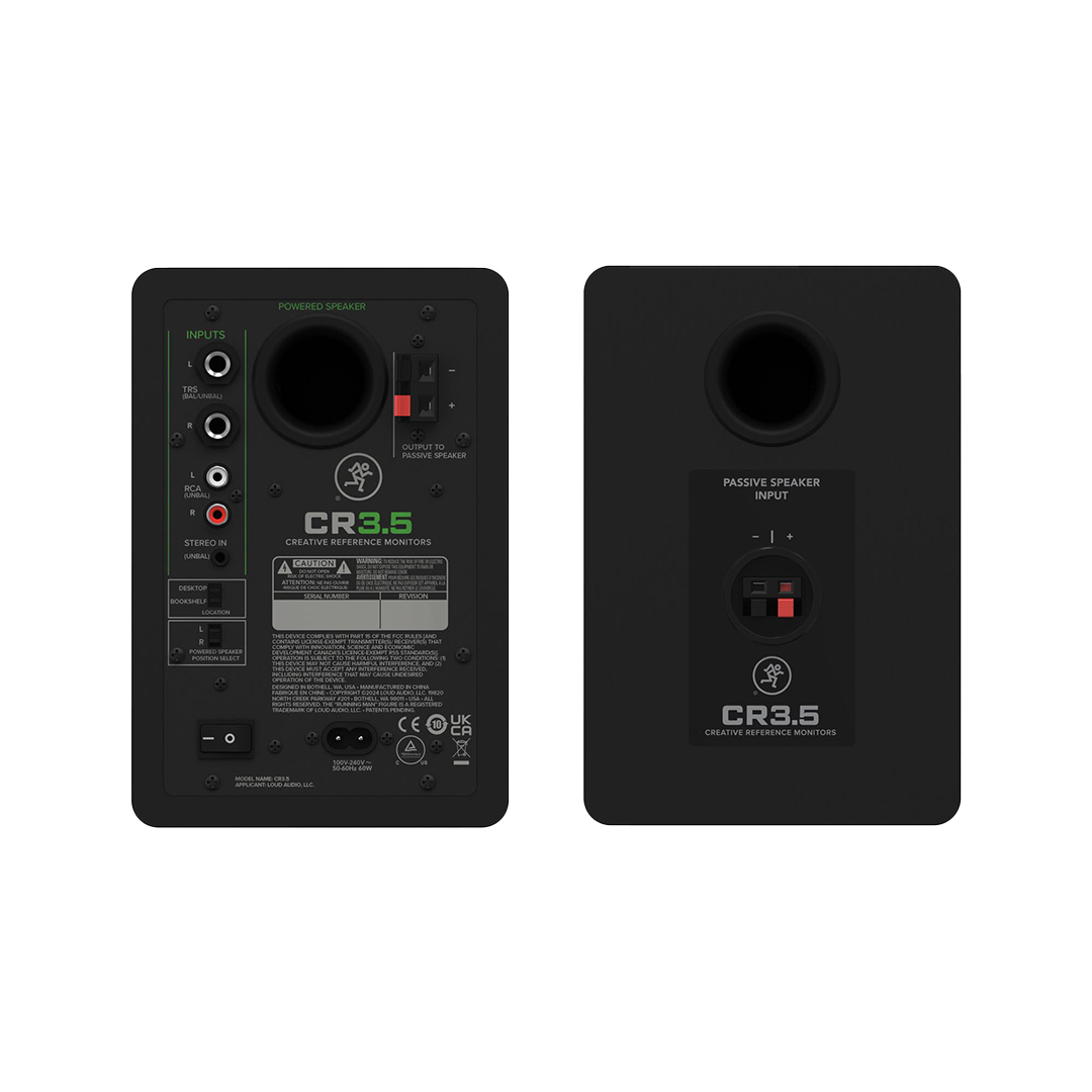 Mackie CR3.5 Monitores de Estudio (3.5 Pulgadas) - Imagen 3