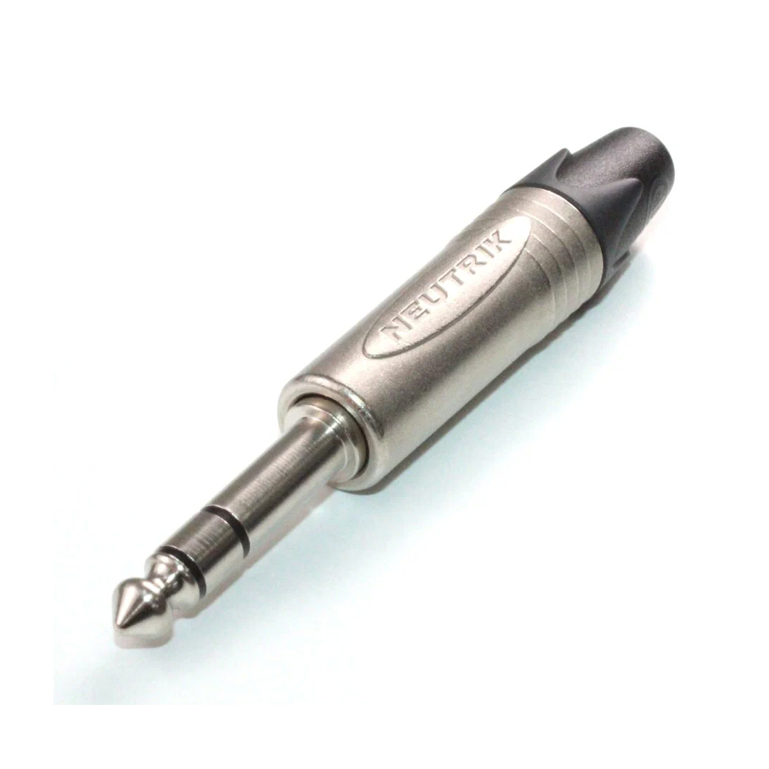 Neutrik NP3X Conector Plug 1/4" (6.35 mm) Estéreo (TRS) - Imagen 2