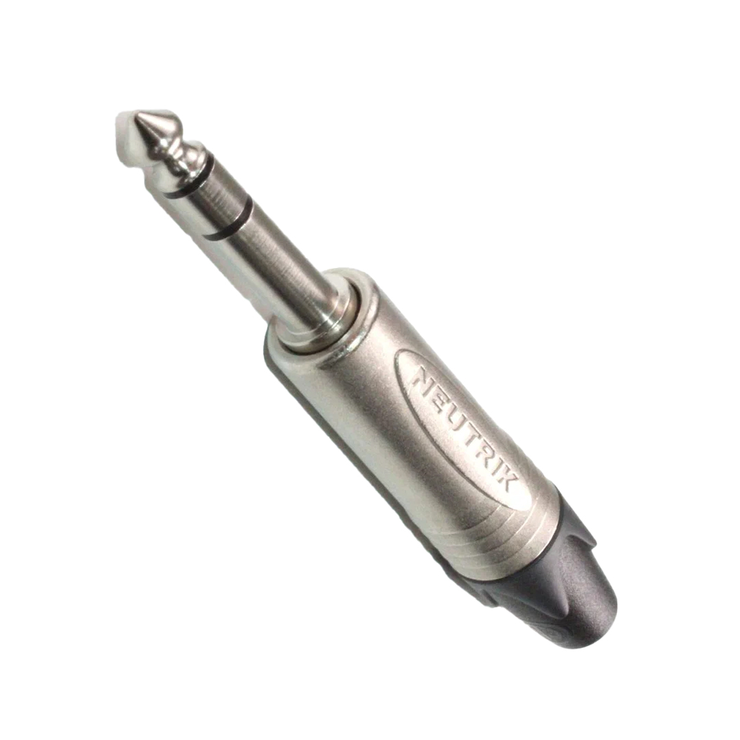 Neutrik NP3X Conector Plug 1/4" (6.35 mm) Estéreo (TRS)
